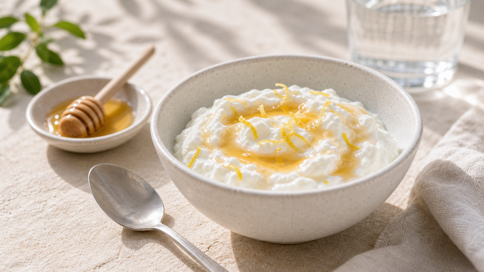 Quark mit Honig - ThriveZone Meal