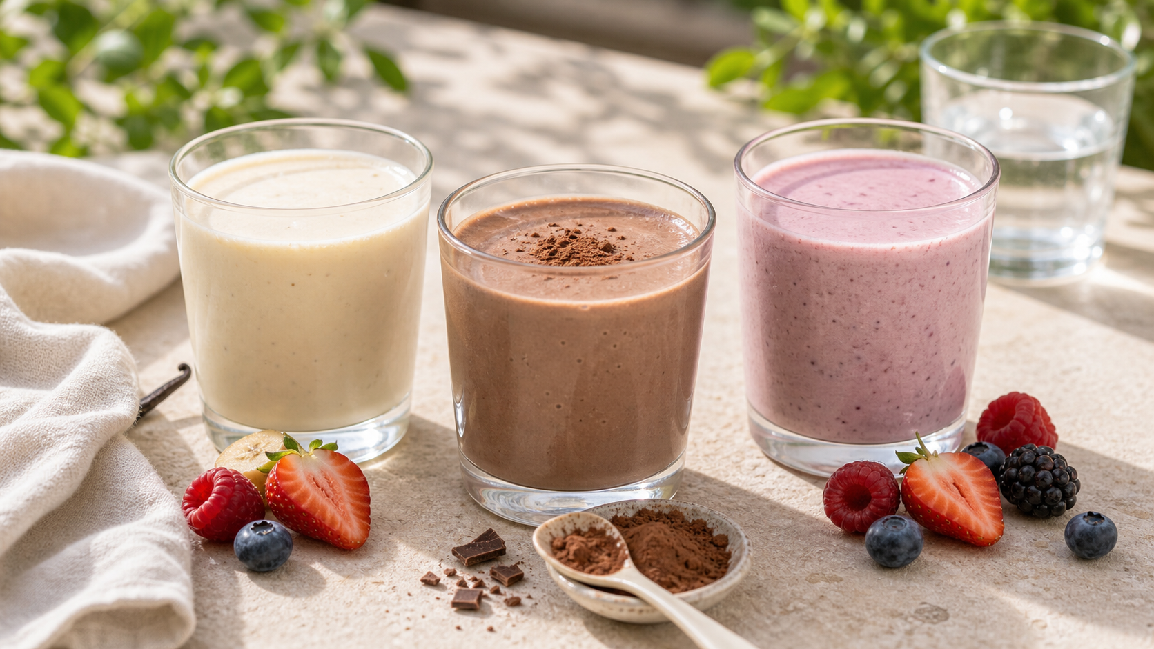 Whey-Shake Variationen - ThriveZone Meal