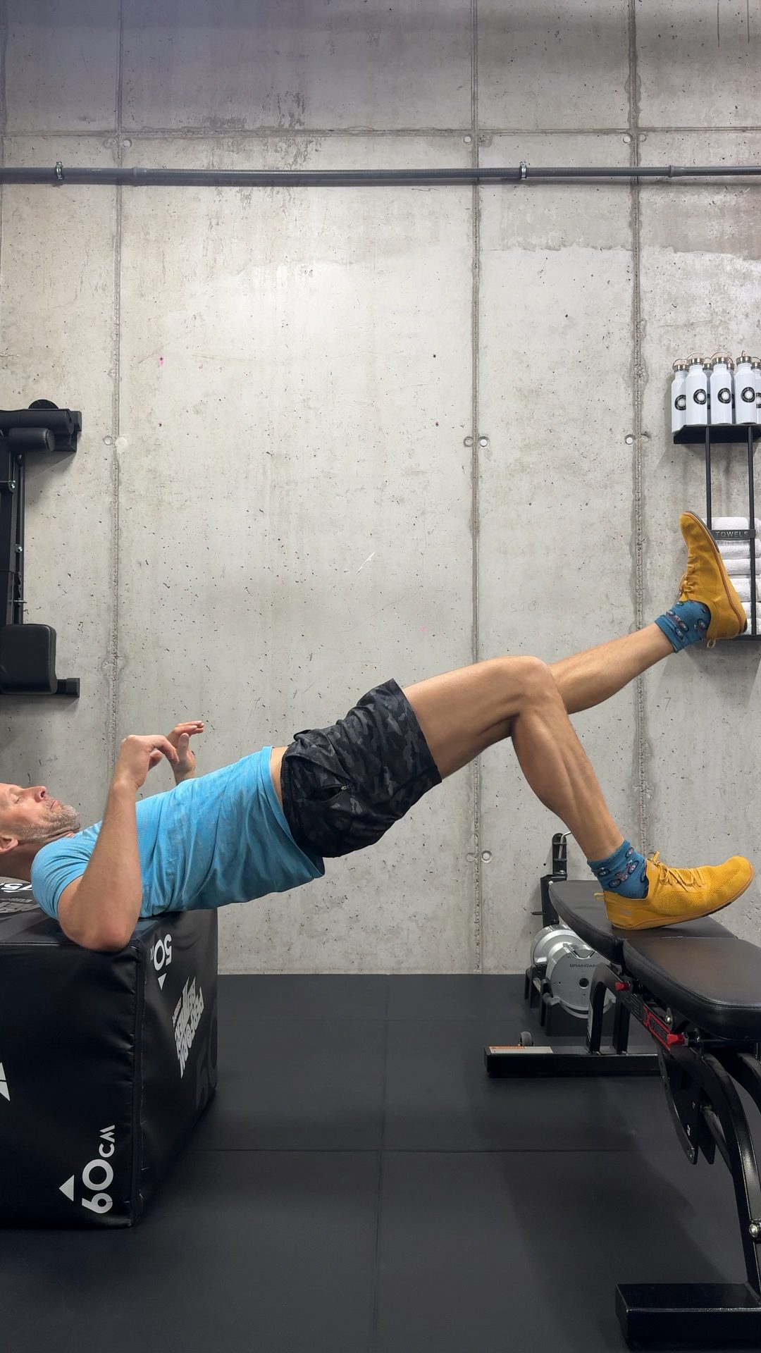 Einbeiniger Hip Thrust als spätere Steigerung